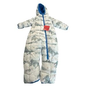 Spyder Kids snowsuit - White and Blue